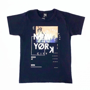 imagem CAMISETA CITY NEW YORK  PRETO LIVY  TEEN 6186