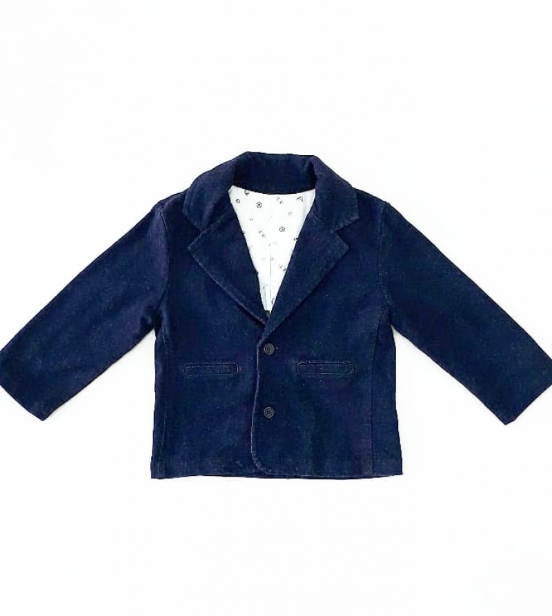 imagem BLAZER AZUL MARINHO FORRADO LAZY INFANTIL 108