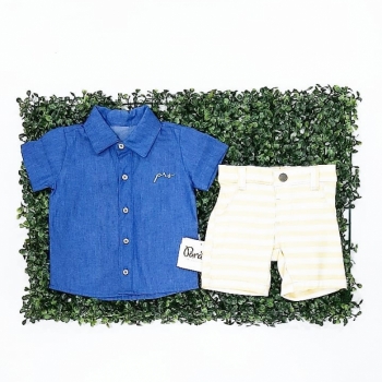 imagem CONJUNTO BABY 10747 AMARELO PARAISO