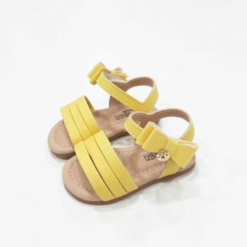 imagem 515165000 SANDALIA CUP CAKE BABY -  AMARELO CLARO KLIN