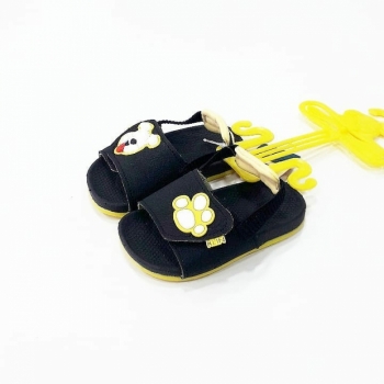 imagem 207020000 CHINELO SUMMER PRETO AMARELO COM ELÁSTICO KLIN 