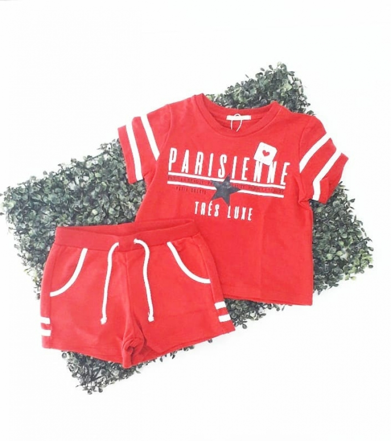 imagem CONJUNTO INFANTIL VERAO RED 17130 PETIT CHERIE