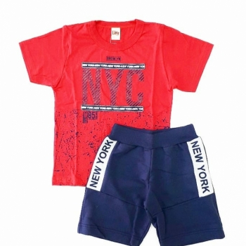 imagem 6755 CONJUNTO NEW YORK VERMELHO MARINHO LIVY