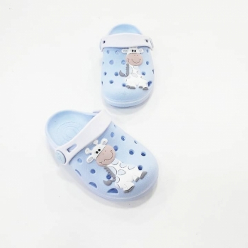 imagem 126037 BABUCHE BABUCHE POP MINI WBOYS AZUL ACQUA/BRANCO