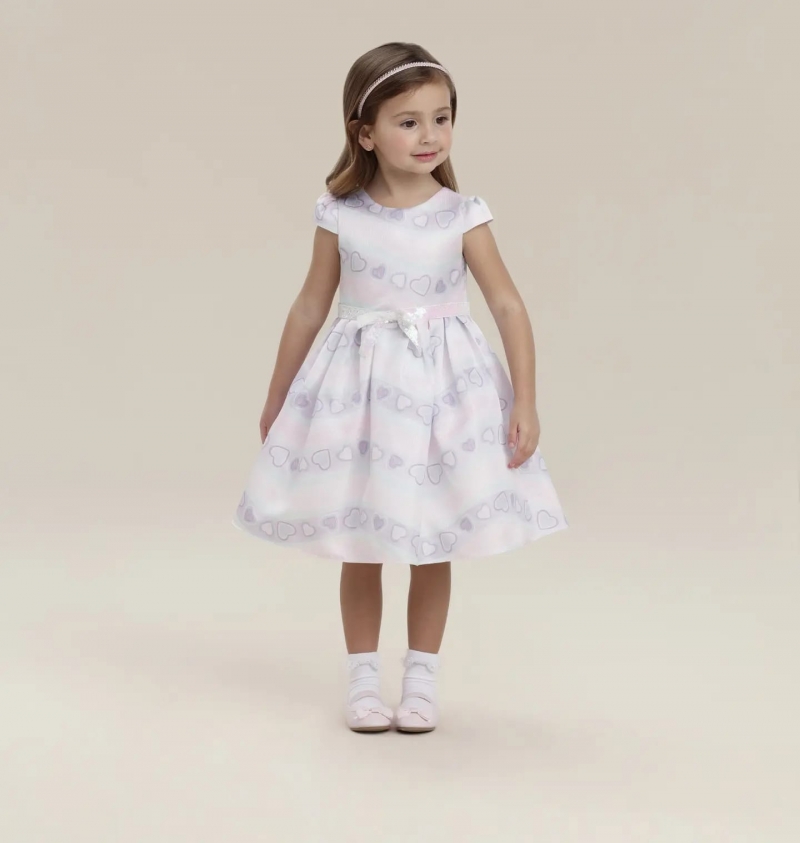 imagem VESTIDO INVERNO CORAÇAO  MAKE E BEAUTY PETIT CHERIE 20256