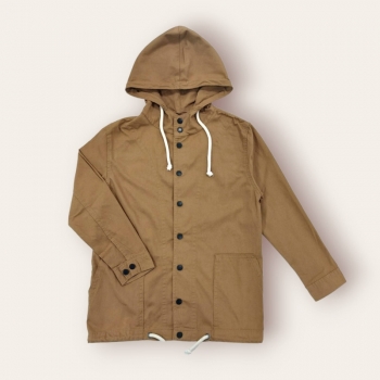 imagem 6102 JAQUETA DE SARJA PARKA CARAMELO MASCULINO KING&JOE PLAY