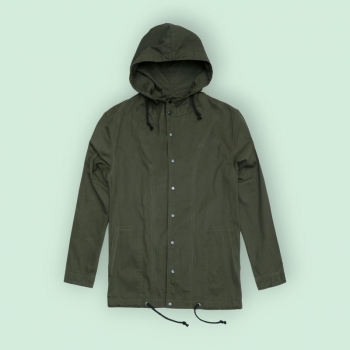 imagem 6102 JAQUETA DE SARJA PARKA VERDE MUSGO MASCULINO KING&JOE PLAY