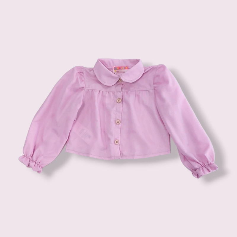 imagem 22014 CAMISA SOCIAL PRINCESA ROSA MONSUCRE