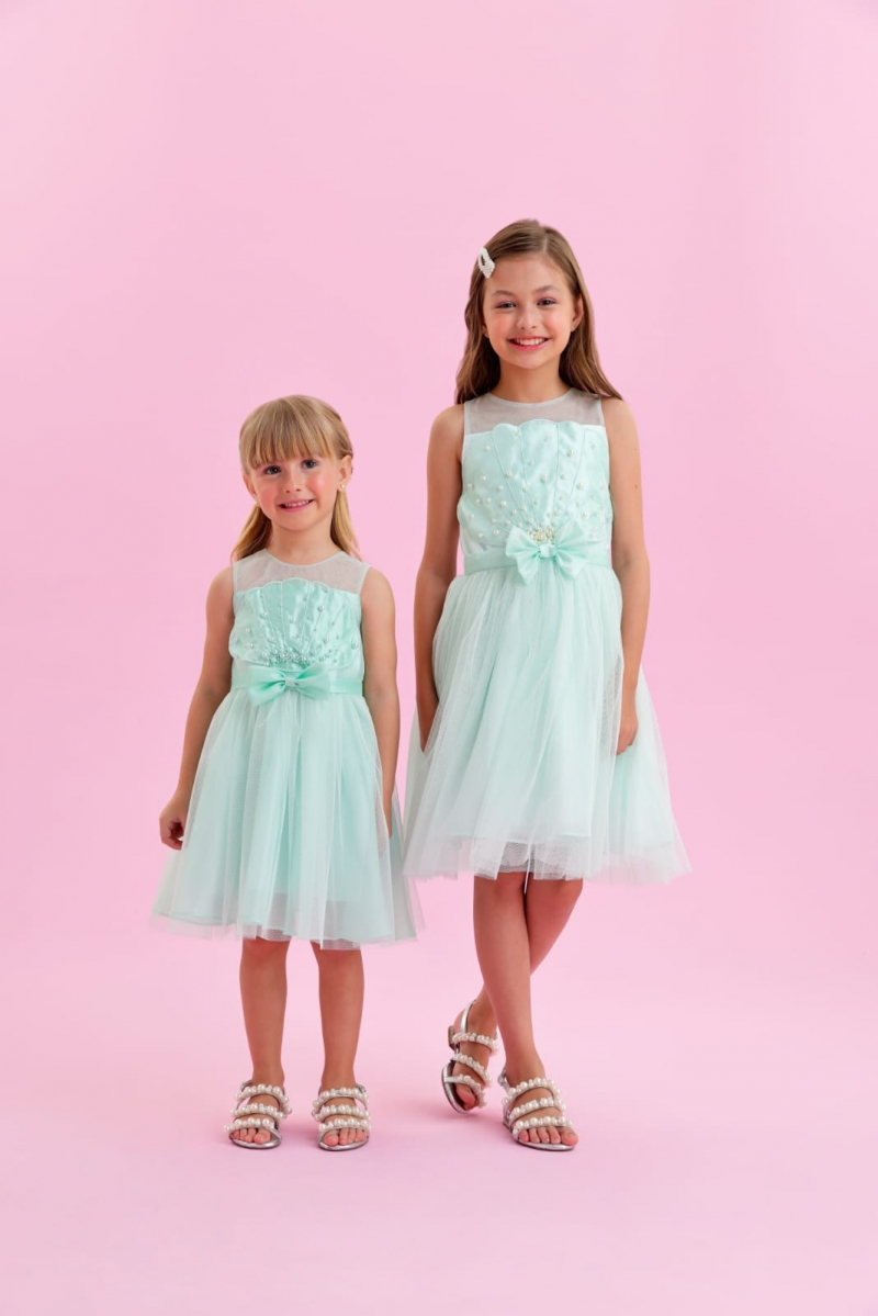 imagem VESTIDO VERAO THE MERMAIDS - PETIT CHERIE VERDE - 23148