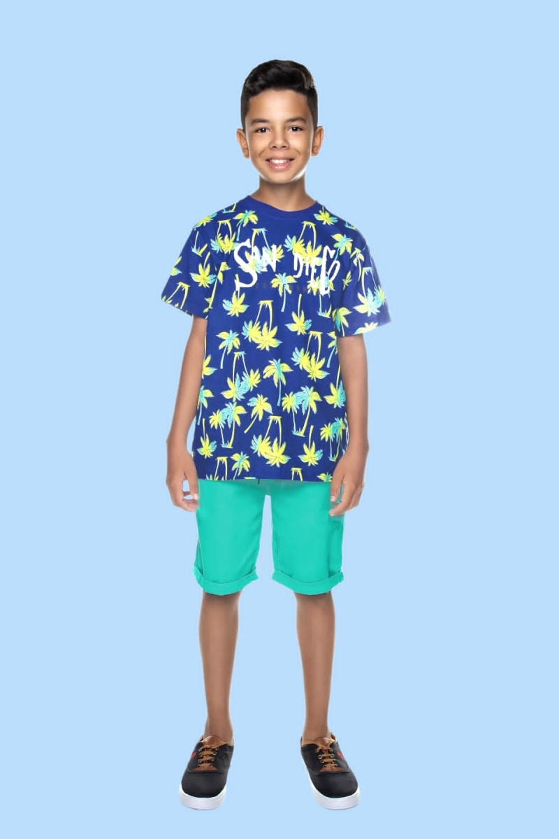 imagem 28098 CAMISETA TROPICAL MEIA MALHA HAVE FUN