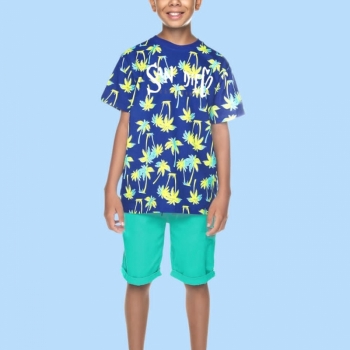 imagem 28098 CAMISETA TROPICAL MEIA MALHA HAVE FUN