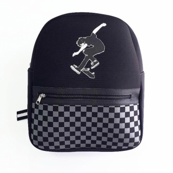 imagem 529053000 MOCHILA KLIN SKATE INFANTIL PRETO