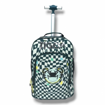 imagem 7772176 MOCHILA COM RODINHAS G TIGOR T TIGRE RADICAL VOLTA AS AULAS MENINO 